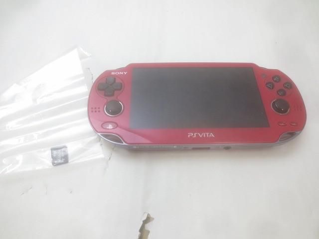 品 ゲーム PS Vita 本体 PCH 1000 コズミック レッド 動作品 本体のみ