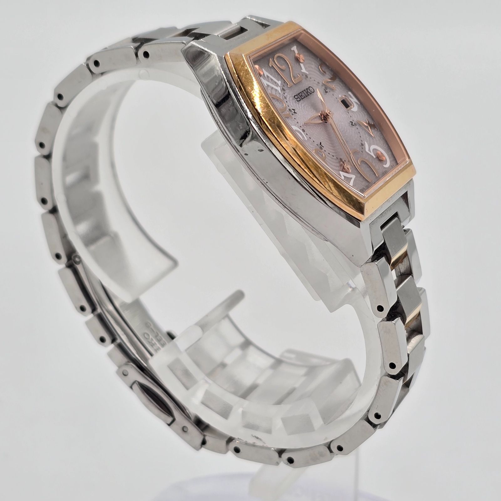 【希少】セイコー　ルキア　1B22-0BB0 SSVW048 箱付 セイコー ルキア SSVW048 電波ソーラー レディース腕時計 1B22-0BB0