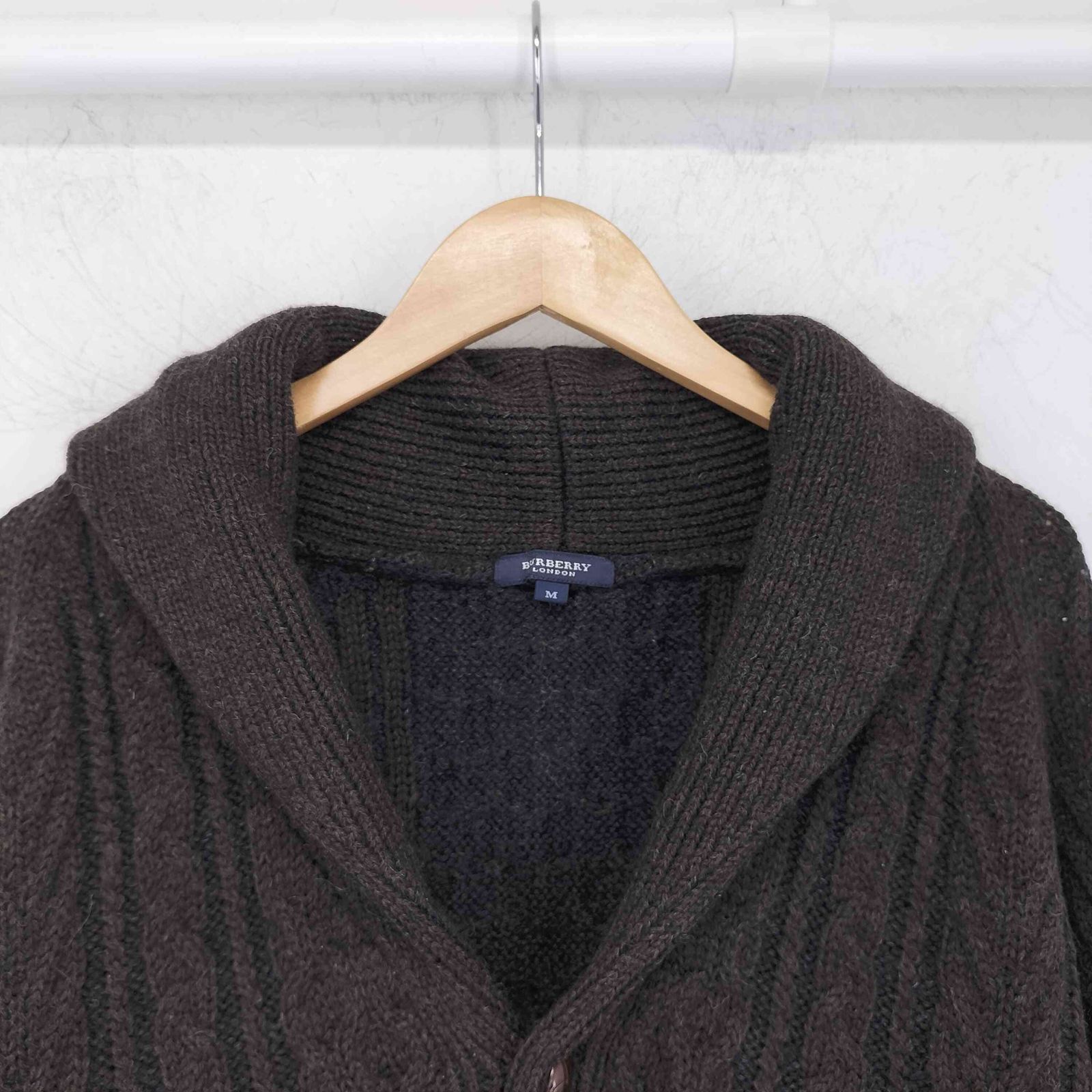 coruru 　BURBERRY LONDON ケーブルニット　カーディガ coruru BURBERRY LONDON ケーブルニット カーディガ Designer Knitwear