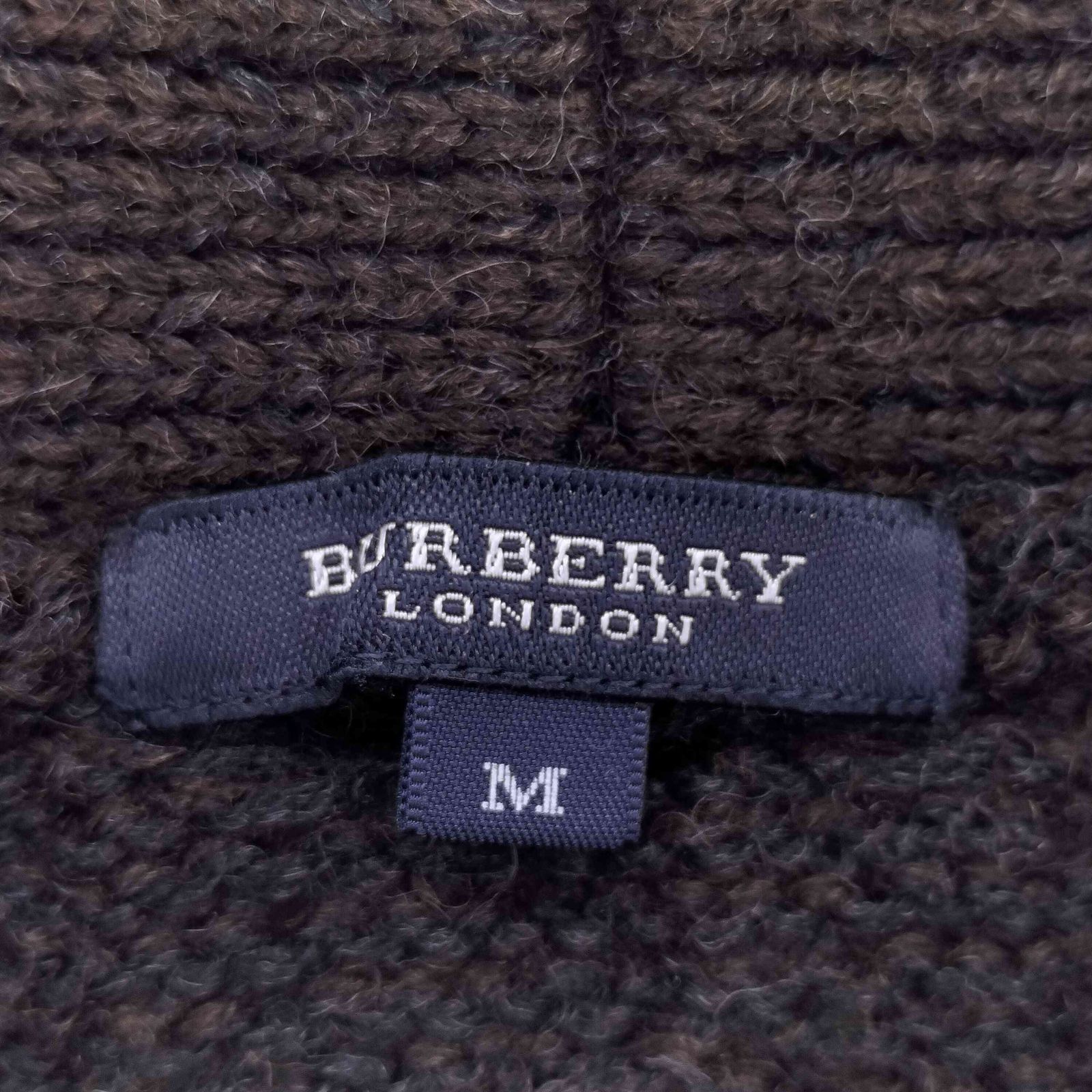 coruru 　BURBERRY LONDON ケーブルニット　カーディガ coruru 様専用 BURBERRY LONDON ケーブルニット カーディガ