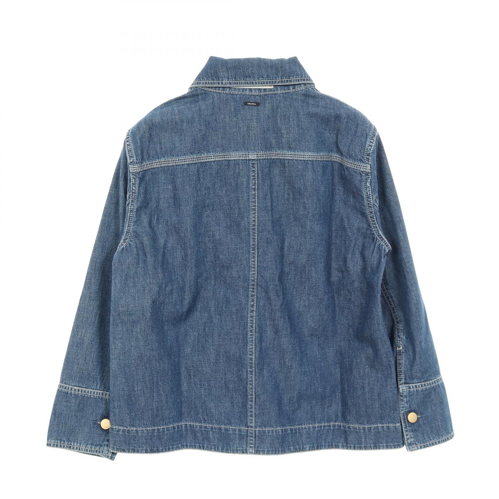 エス マックスマーラ S Max Mara デニムジャケット GIULIETTA ブルー その他 レディース A