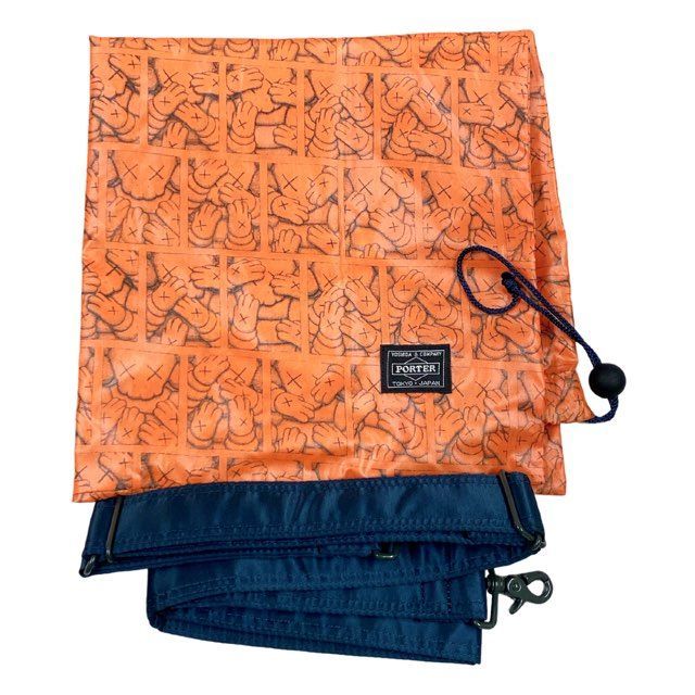 porter Kaws ショルダーバッグ　最終価格 ✨未使用級✨入手困難 PORTER×KAWS タンカー 現行タグ ボディバッグ