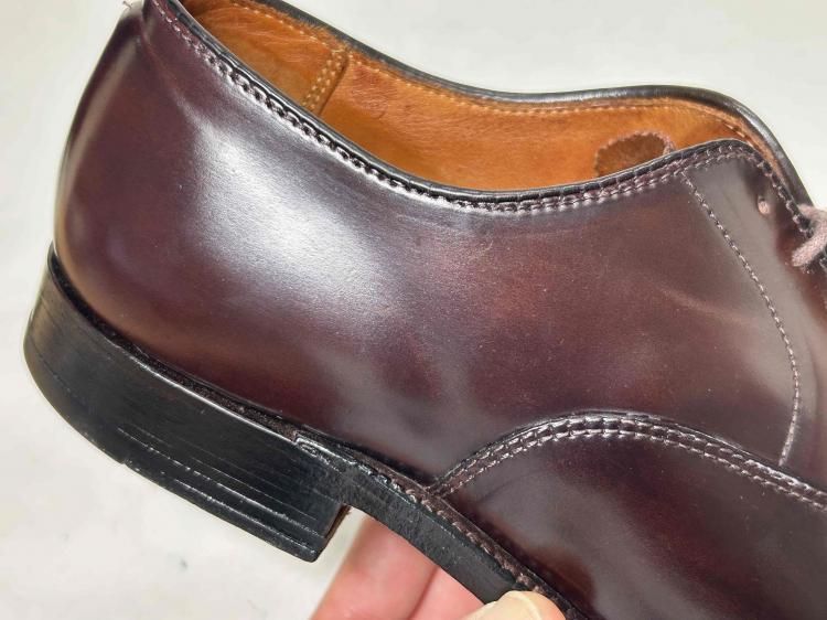 オールデン ストレートチップ