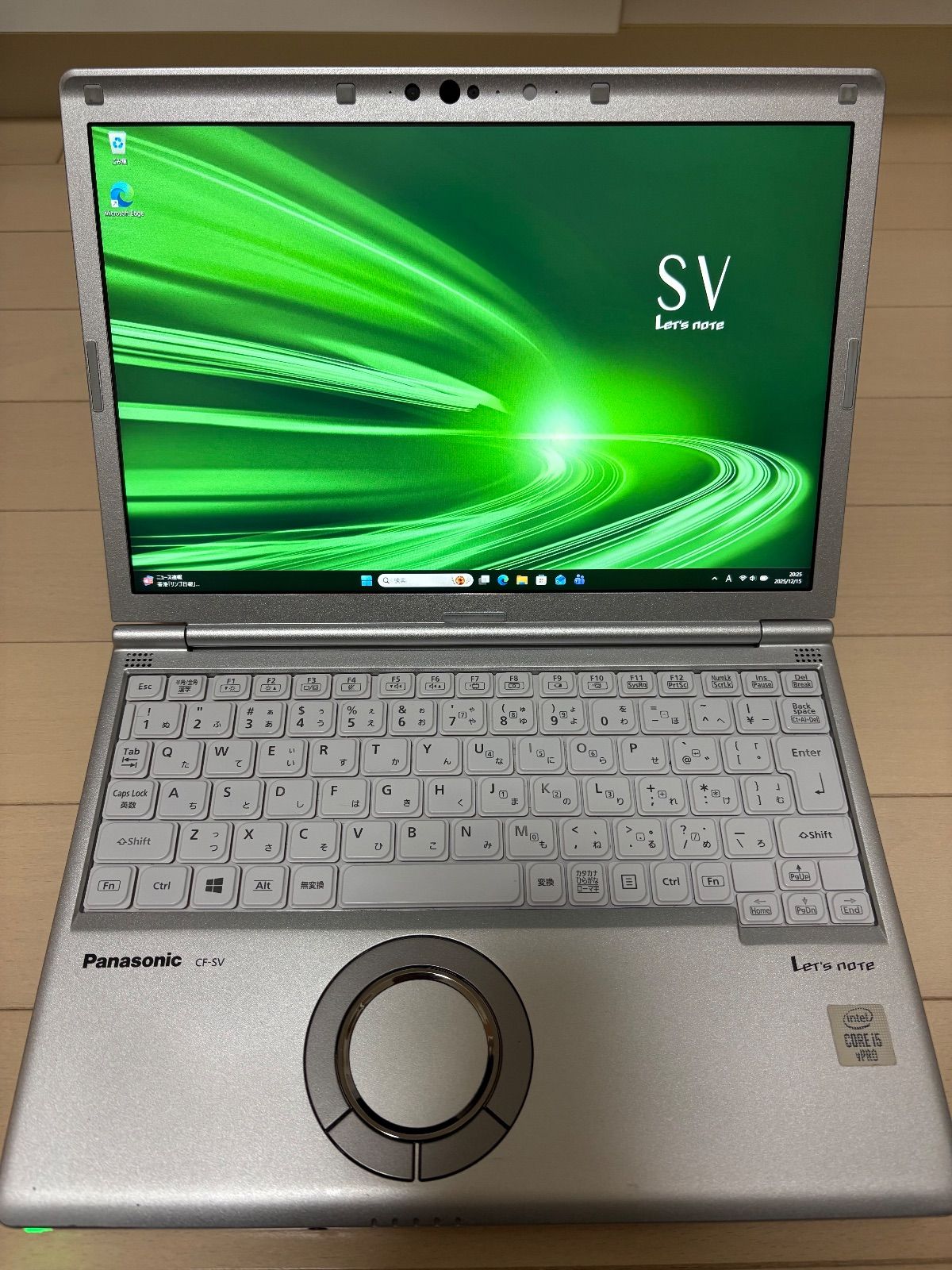 良品/累積5260時間】Panasonic Let's note CF-SV9 Windows11 SSD256GB