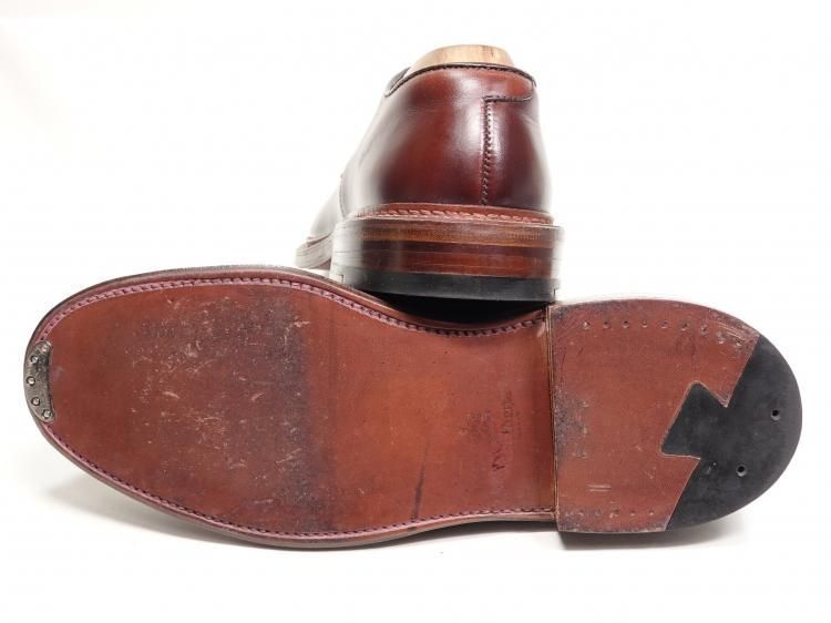 オールデン アンラインドプレーントゥ