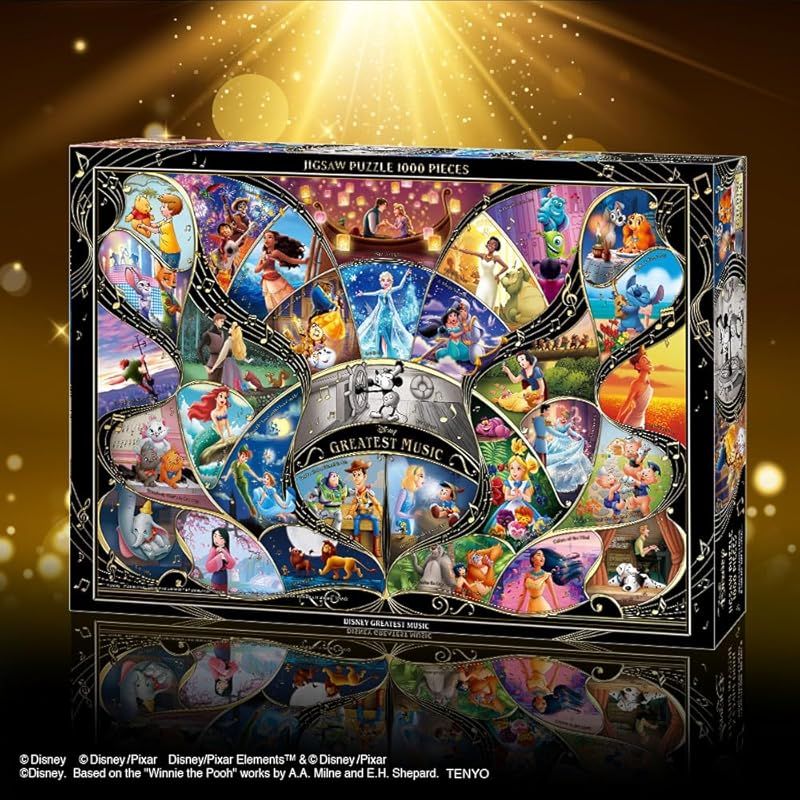 7601.テンヨー ジグソーパズル ディズニー ふたりの記念日 1000ピース 7601.テンヨー ジグソーパズル ディズニー ふたりの記念日 1000ピース