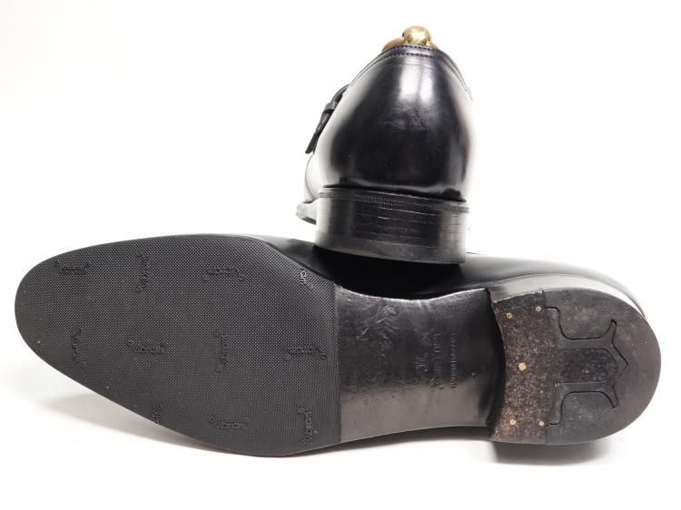  852 1204 上 ジョンロブ マッタ2 ブラック カーフ 9 D 7000 ドレス ビジネスシューズ ブーツ 革靴
