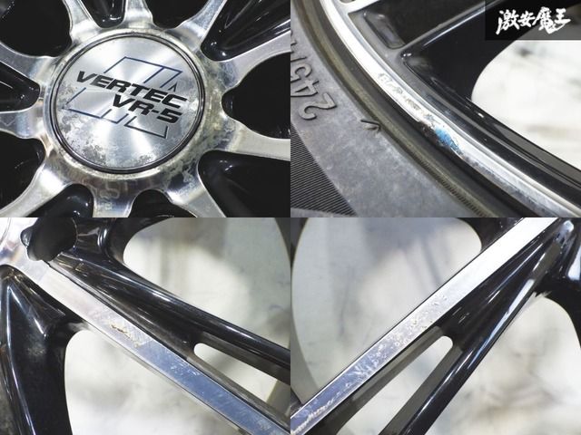 ○MANARAY マナレイ VERTEC VR-5 19インチ 8J +42 PCD114.3 5穴