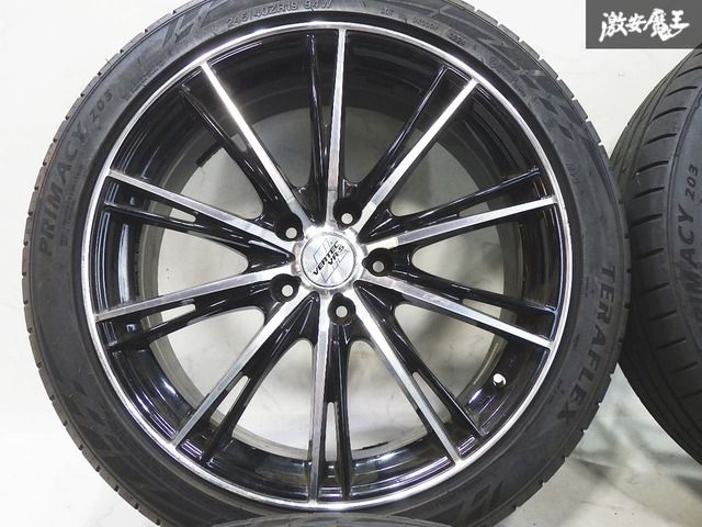 ○MANARAY マナレイ VERTEC VR-5 19インチ 8J +42 PCD114.3 5穴