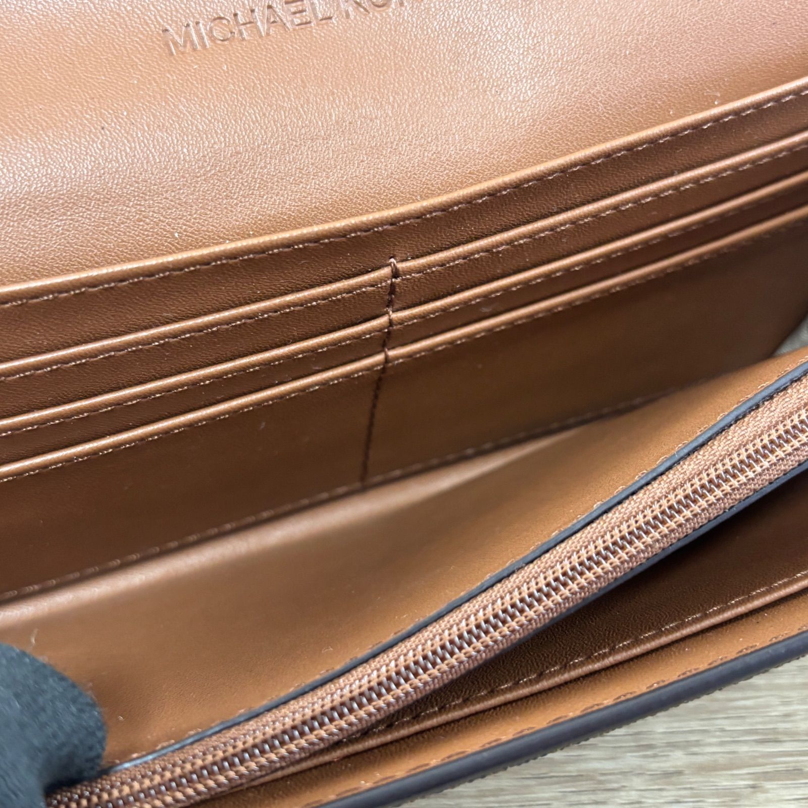 美品 MICHAEL KORS マイケルコース 長財布 フラップウォレット ロング