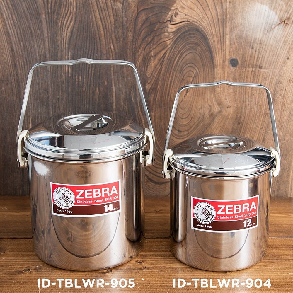 14cm 2L〕ブッシュクラフトの定番 ゼブラ社のビリー缶・ビリーポット