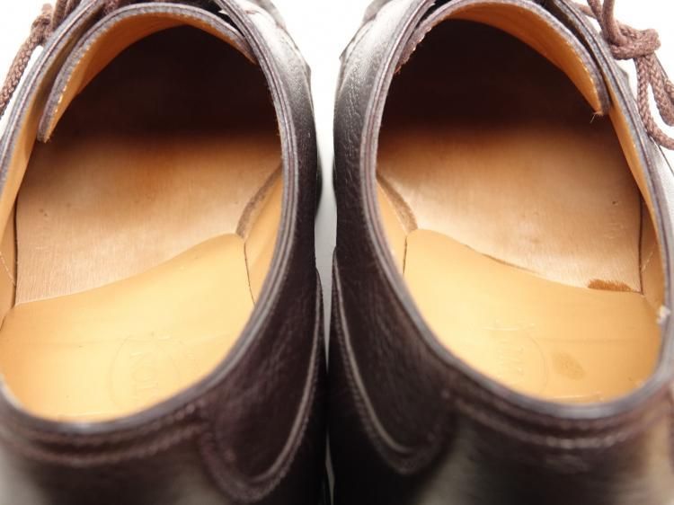 ダークブラウン グレインレザー