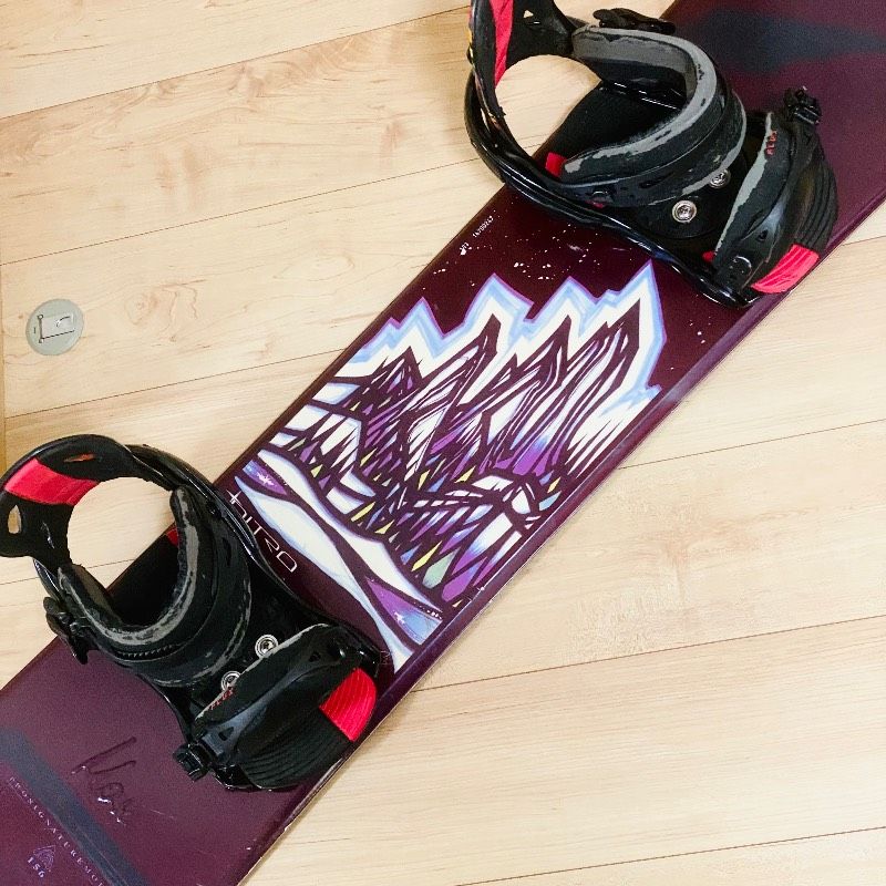 NITRO×FLUX PROSIGNATUREMODEL MAX 156cm スノーボード×ビンディング