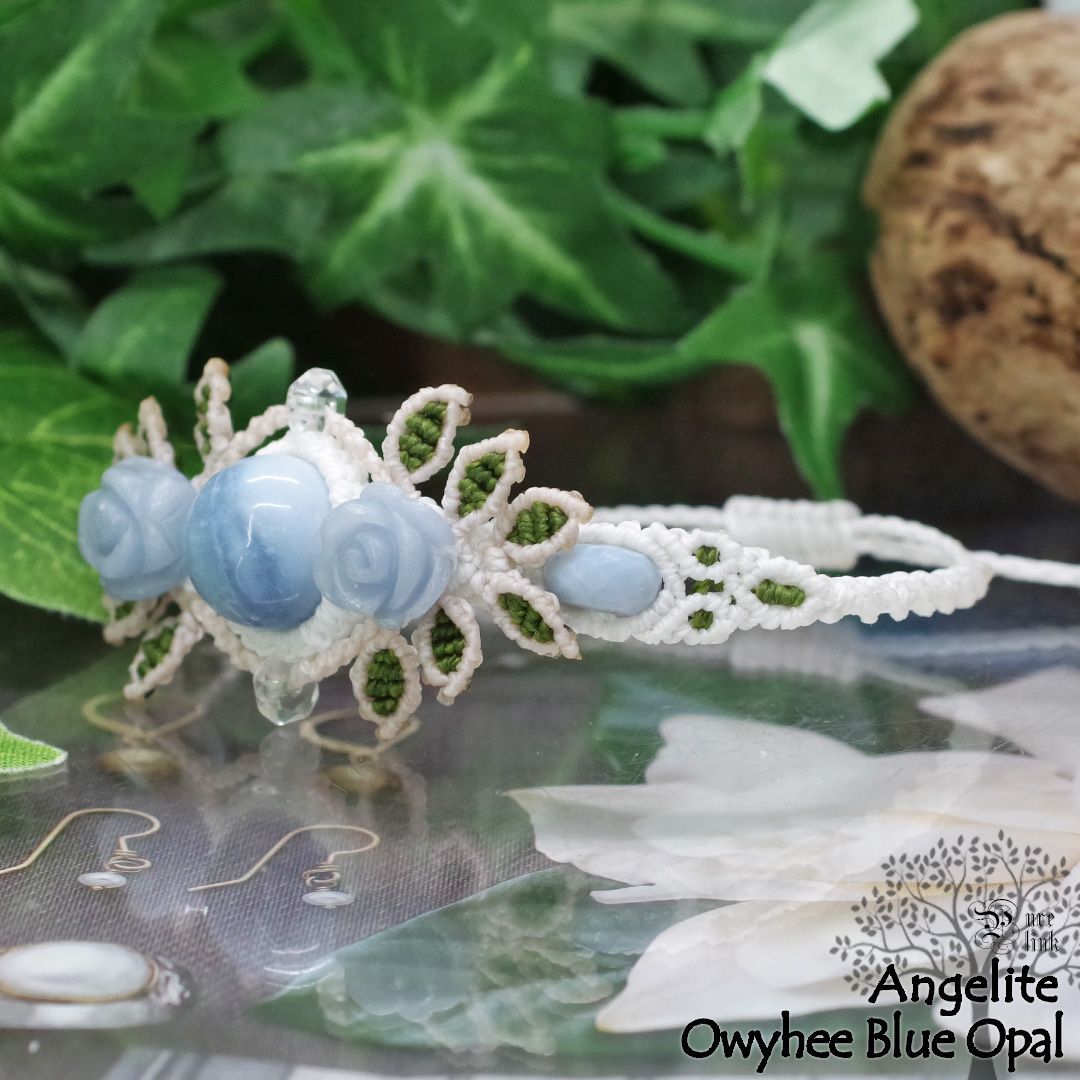 生命の樹 マクラメ編みブレスレット