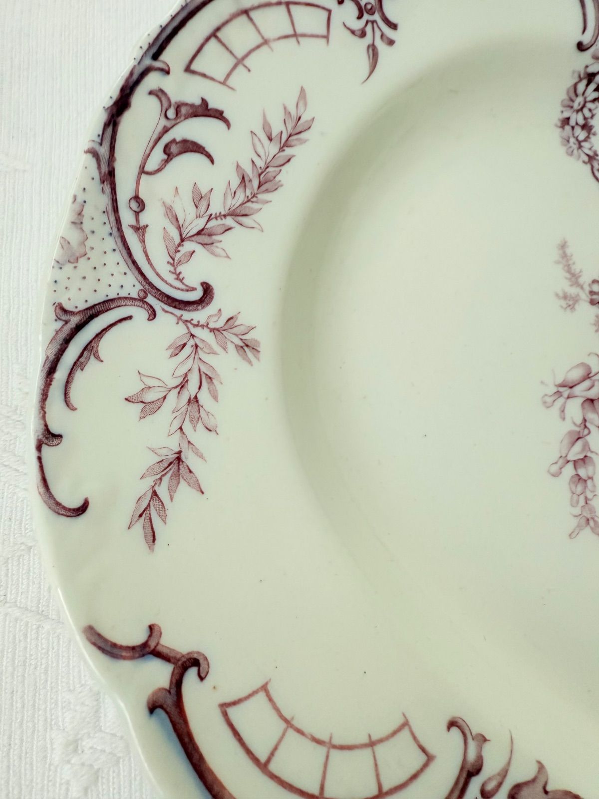 Cauldon England CLARENCE オーバル アンティーク - メルカリ