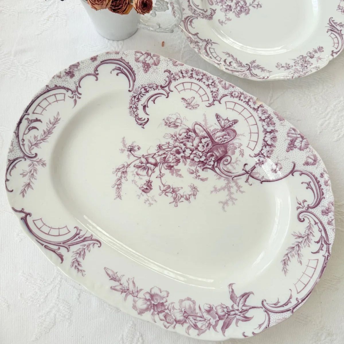 Cauldon England CLARENCE オーバル アンティーク - メルカリ