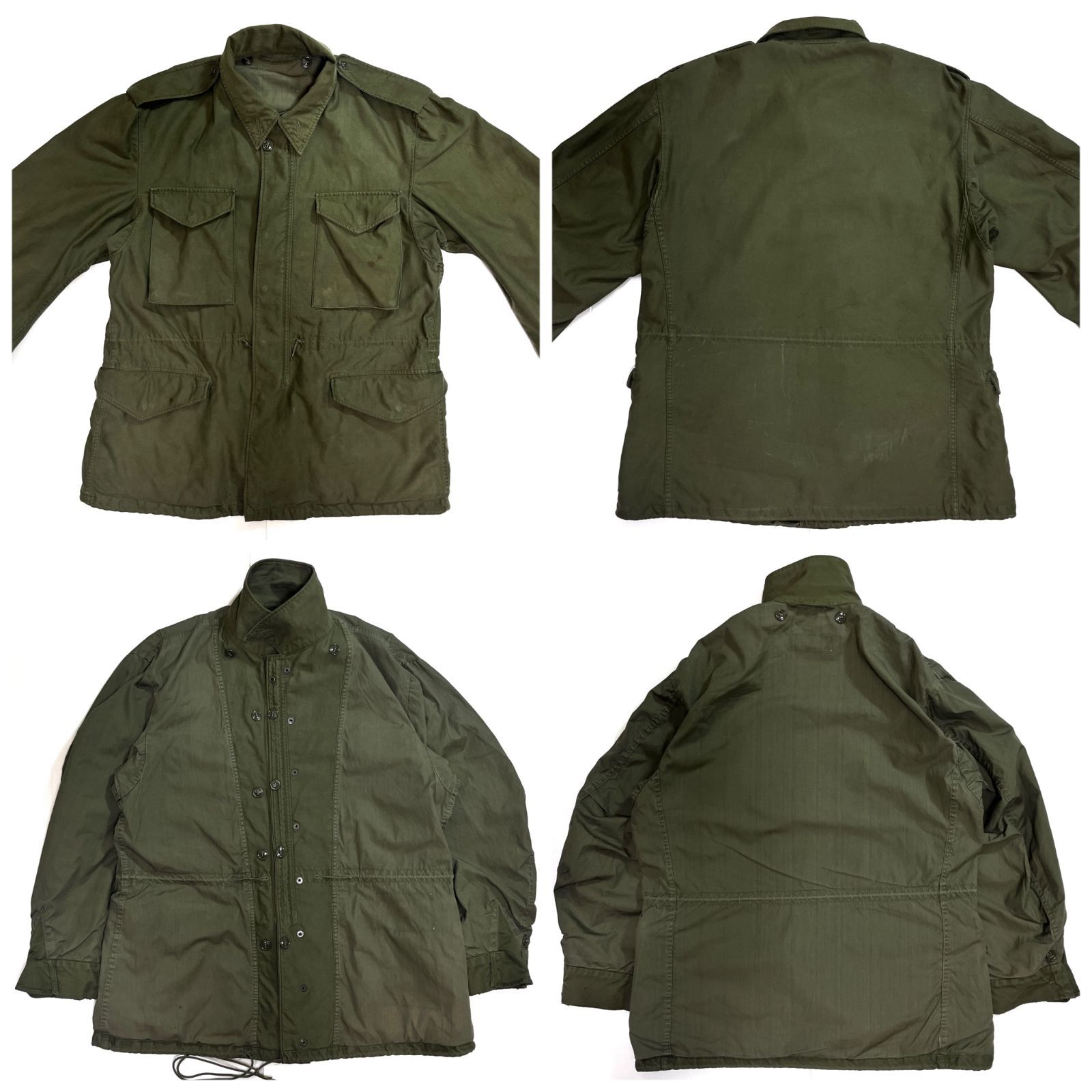 60s U.S.ARMY M/R アメリカ軍 米軍実物 M-51 フィールドジャケット