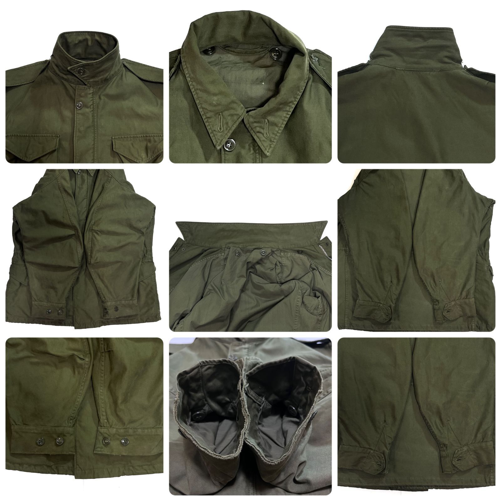 60s U.S.ARMY M/R アメリカ軍 米軍実物 M-51 フィールドジャケット