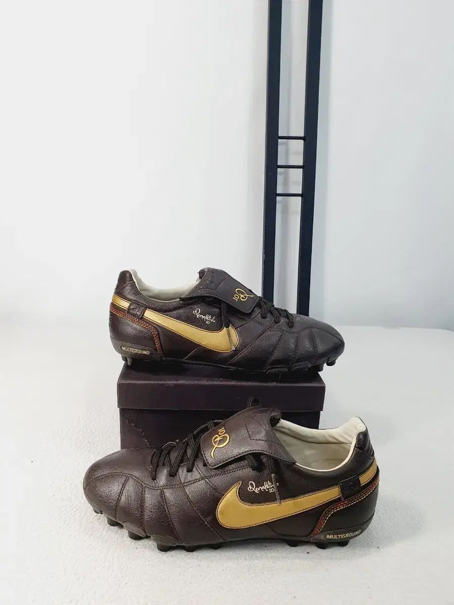 ナイキ サッカーシューズ ティエンポ R 10 ホナウジーニョ ブラウン 275