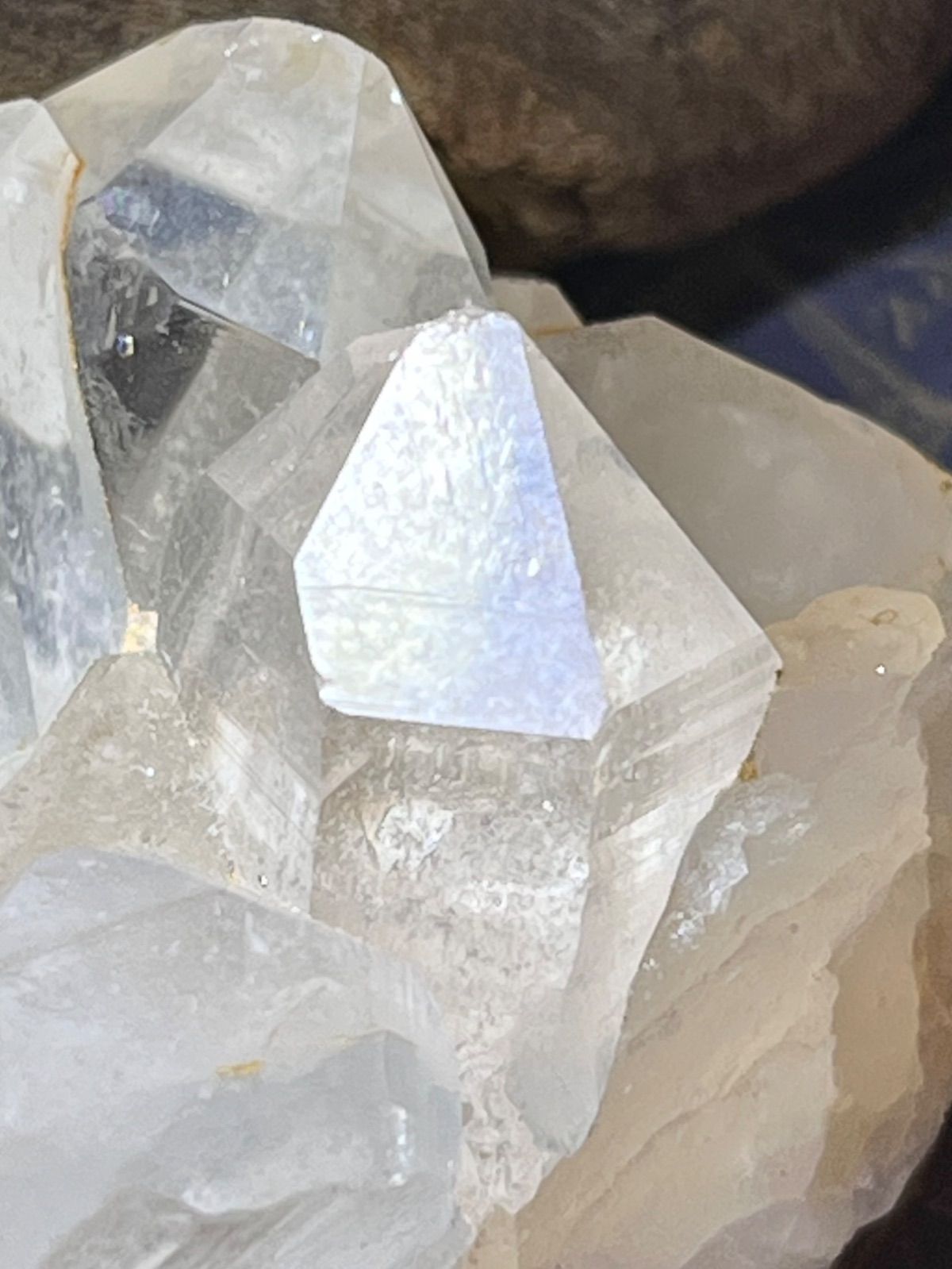  びっしりレコードキーパー ヒマラヤ マニカラン産 水晶 原石 クラスター 占い 開運 ホビー 楽器 アート