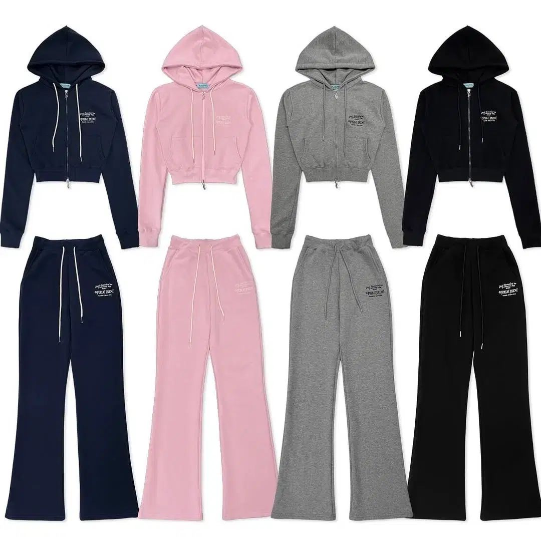 PALE JADE ペイルジェイド ファジー トレーナー セットアップ ブラック