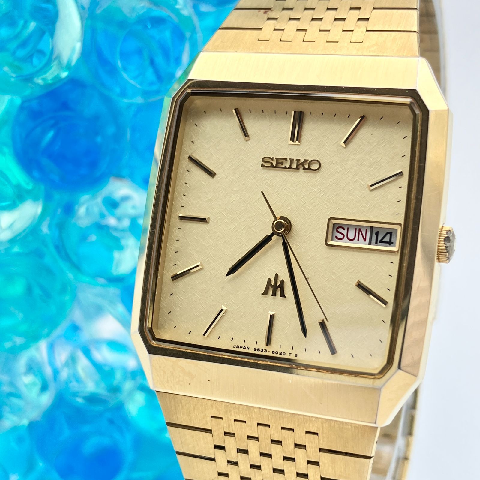 中古】セイコー SEIKO マジェスタ 9533-5020 クォーツ 腕時計 金