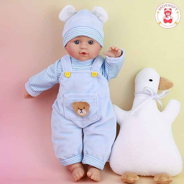 愛らしい手作り】40cm リボーンドール トドラー人形 服付き ソフト