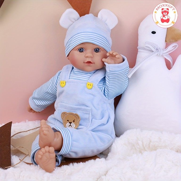 愛らしい手作り】40cm リボーンドール トドラー人形 服付き ソフト