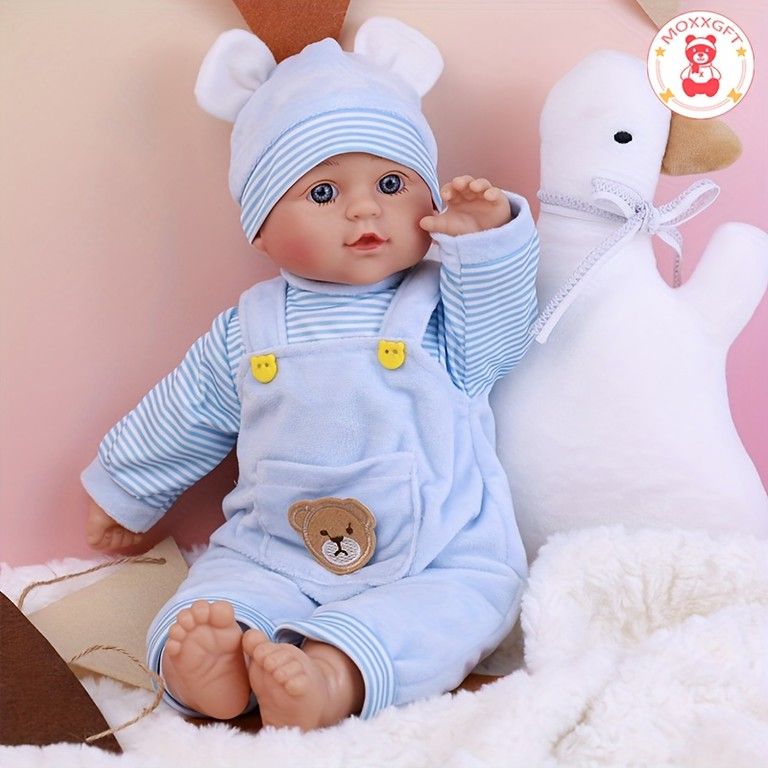 愛らしい手作り】40cm リボーンドール トドラー人形 服付き ソフト