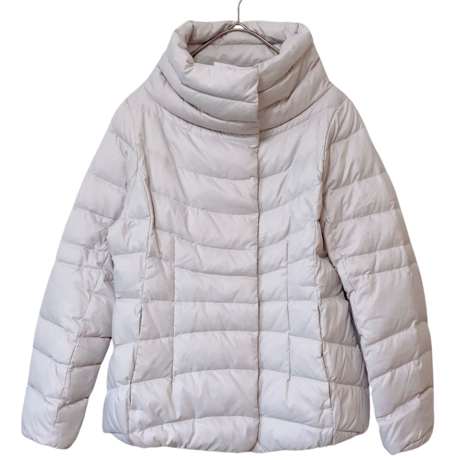 z1626 Eddie Bauer エディーバウアー ダウンジャケット ピンクベージュ 