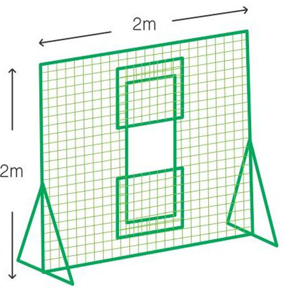 カネヤ KANEYA マシーン前用ダブルネット取替用 硬式・軟式兼用 KB