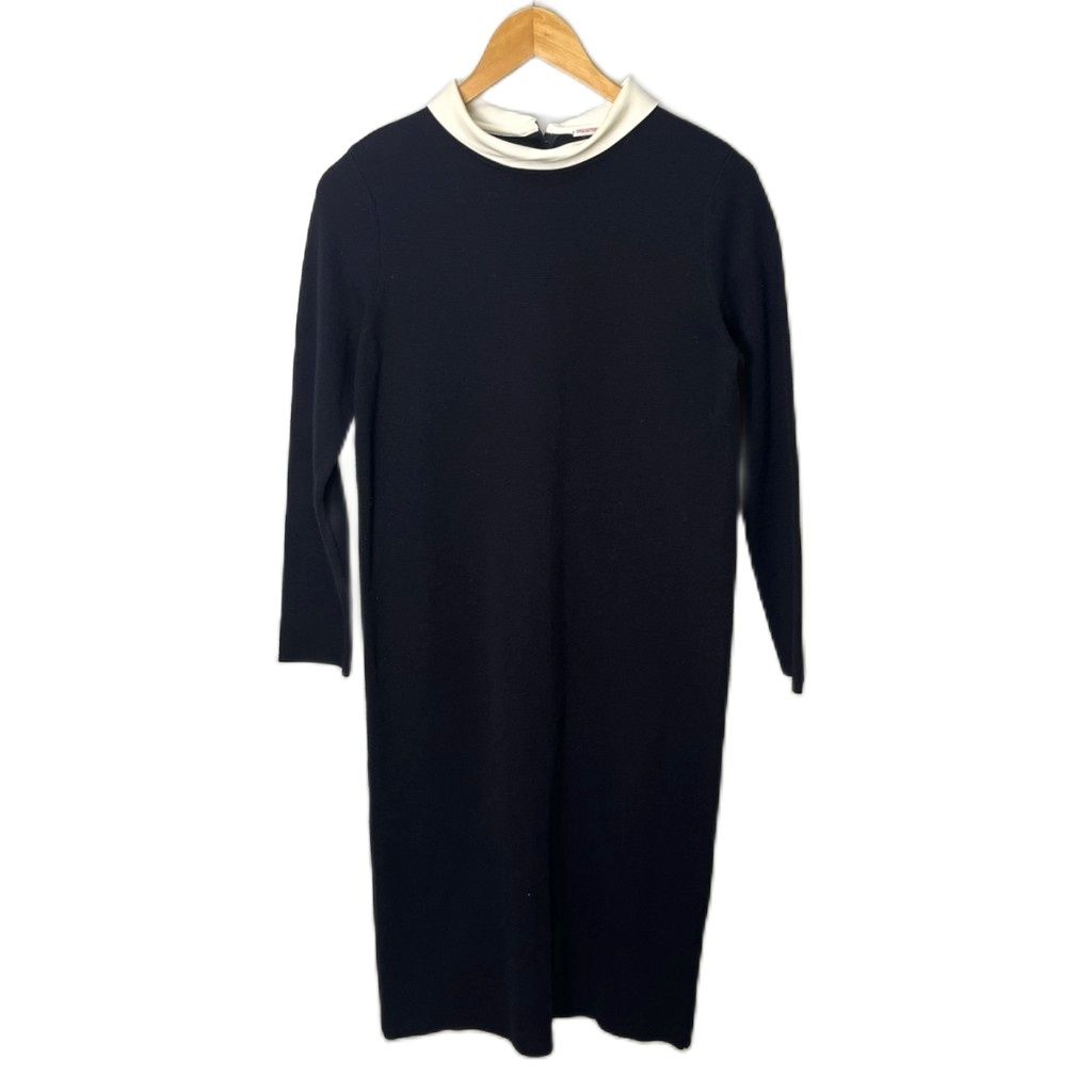 ドレステリア DRESSTERIOR バックフェイクパールニットワンピース