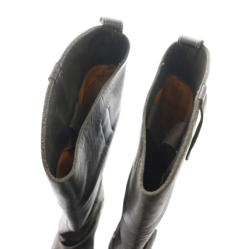 ゴールデングース GOLDEN GOOSE CHARLIE LEATHER ロングブーツ レザー