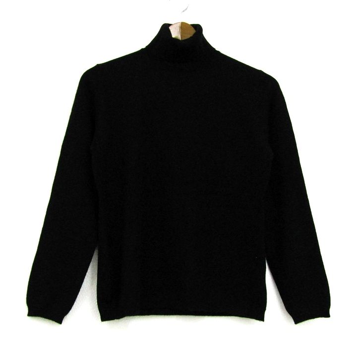 クロエ セーター トップス 長袖 タートルネック カシミヤ レディース ブラック Chloe