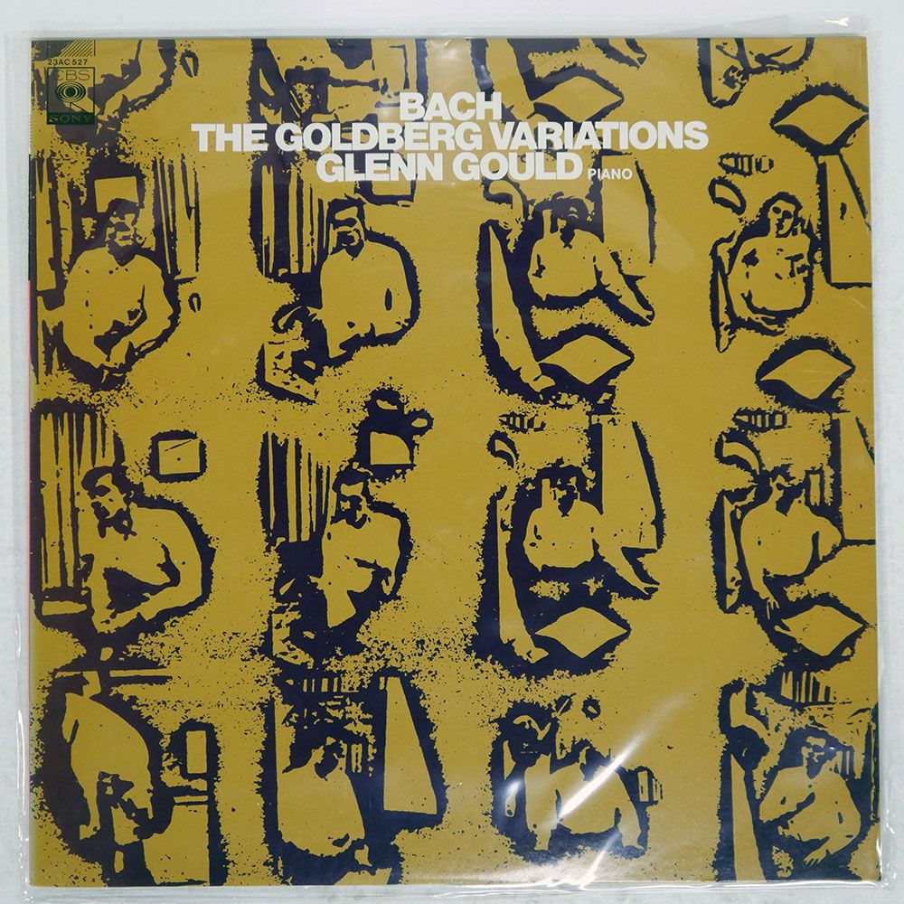 国内盤 グレングールド/バッハ : ゴールドベルク変奏曲/CBS 23AC527 LP