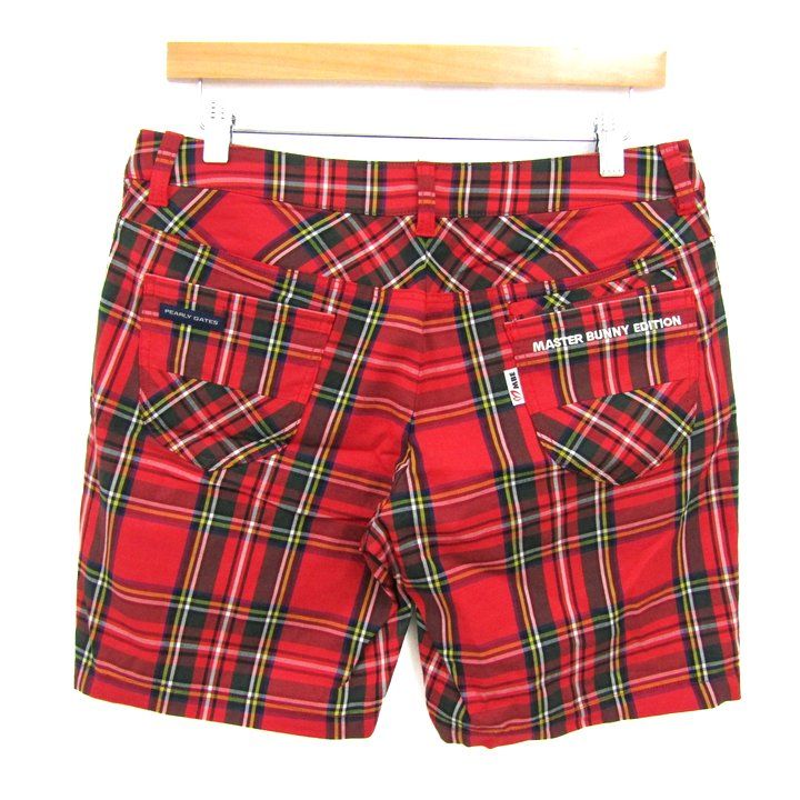 マスターバニーエディション ショートパンツ ボトムス チェック柄