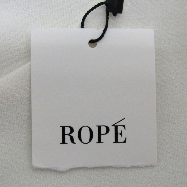 ロペ ブラウス シャツ トップス 七分袖 フレア プルオーバー 日本製 未使用品 レディース 38サイズ ホワイト ROPE' ロペ ブラウス シャツ トップス 七分袖 フレア プルオーバー 日本製 未