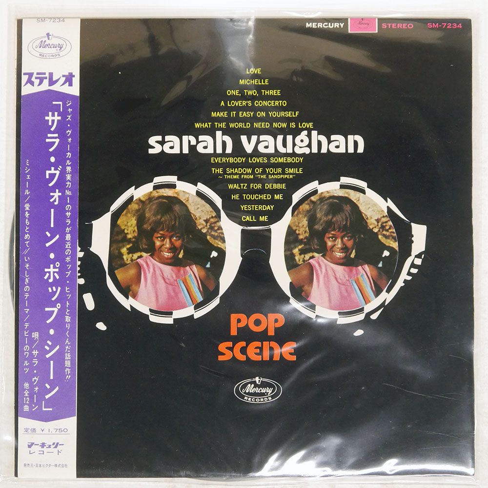 帯付き 国内盤 サラヴォーン/ポップシーン/MERCURY SM7234 LP - メルカリ