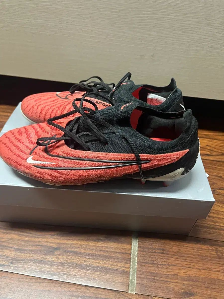  NIKE ナイキ FANTOM ファントム GX サッカーシューズ 赤色 フットサルシューズ シューズ