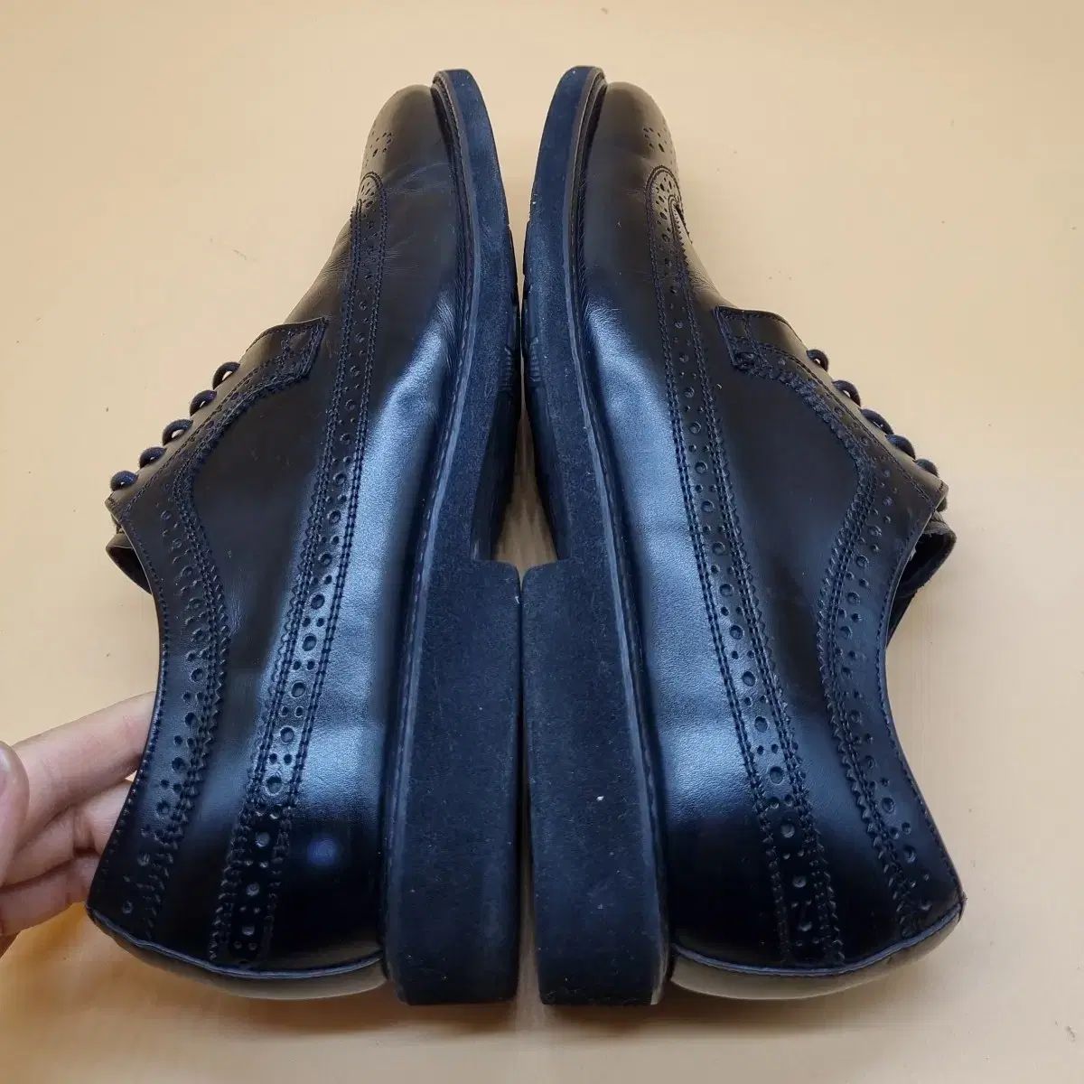 メンズウイングチップ靴 250_