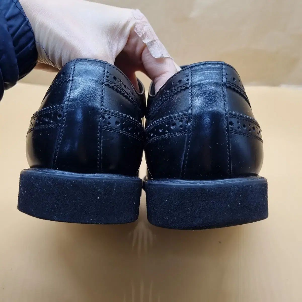 ダックス メンズウイングチップ靴 250_ オフィスカジュアル ローファー 