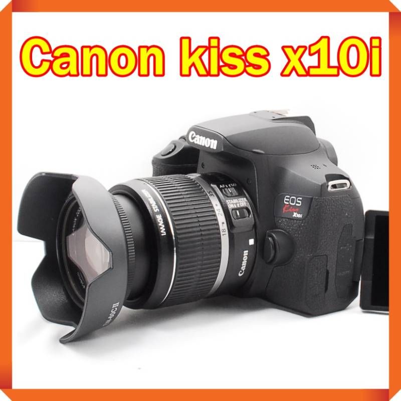 Canon EOS kiss x 10 i 最新機種で Wi-Fi機能搭載 337ｋ7680