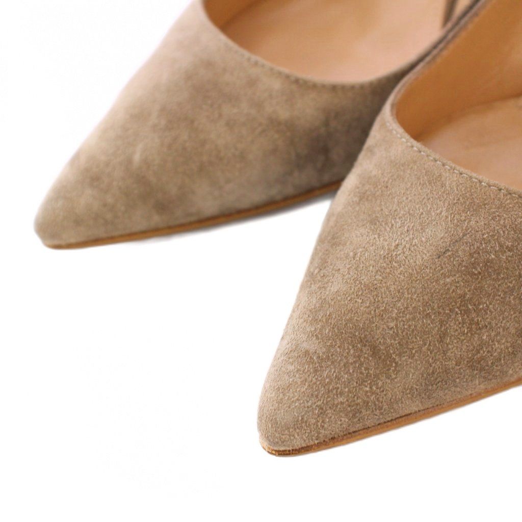 ペリーコ PELLICO パンプス ポインテッドトゥ ハイヒール スエード