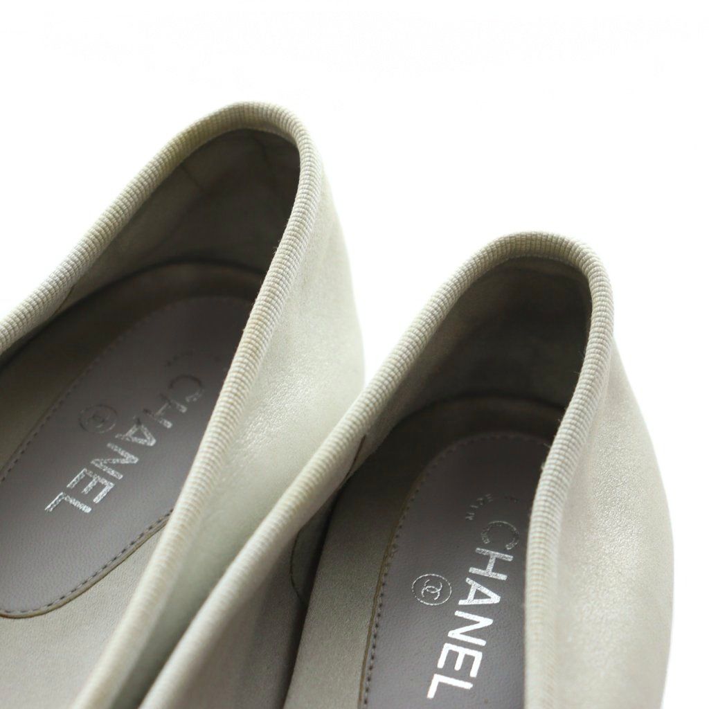 シャネル CHANEL バレリーナ バレエシューズ パンプス ココマーク