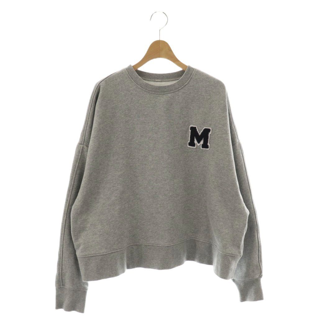 ミラオーウェン Mila Owen 24AW サガラ刺繍デザインビッグトレーナー