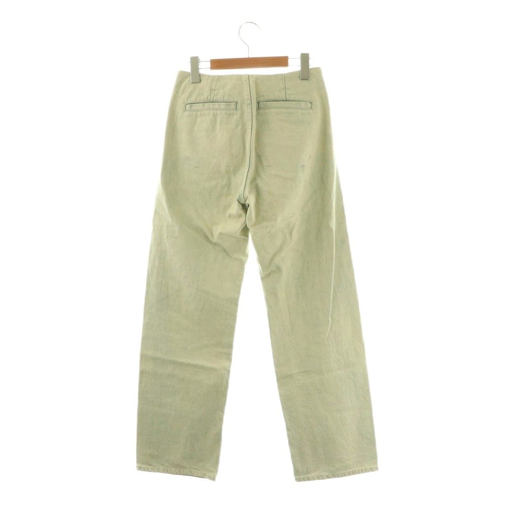 セヤ Seya. ワイドデニムパンツ ジーンズ 0 XS ライトブルー アイボリー ES OS