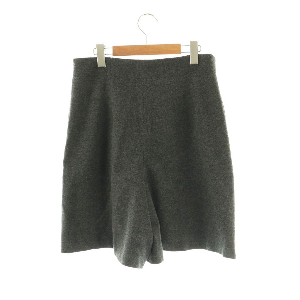 フォクシー FOXEY カシミヤブレンドショートパンツ 42 グレー 42355 CX OS
