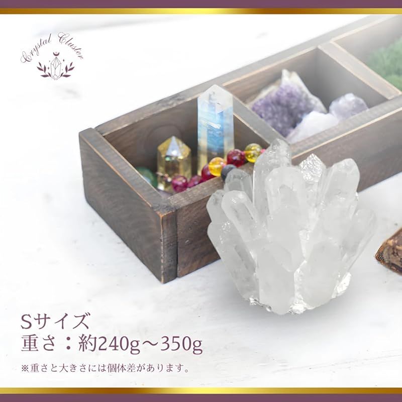 新品】 水晶 クラスター 浄化用 パワーストーン 原石 置物 クリスタル