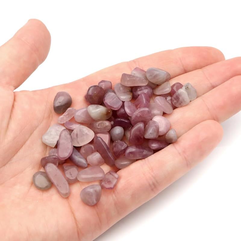 新品】 [GOLD STONE] ディープ ローズクォーツ さざれ サイズ中 AA