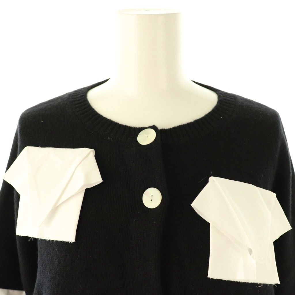 エンフォルド ENFOLD 25SS ELEPHANT KNIT CARDIGAN カーディガン 38